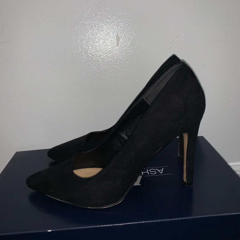 Black Suede Heels